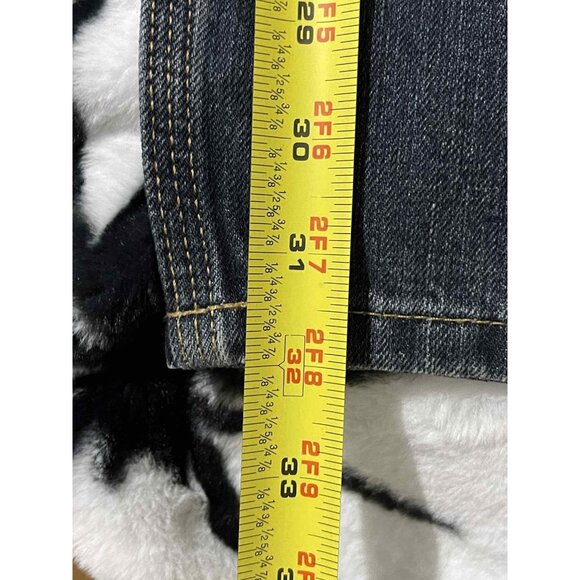 Carhartt Holter Jeans Mens 44x32 Blue Denim Relaxed Fit Straight Leg Workwear - Picture 7 of 10